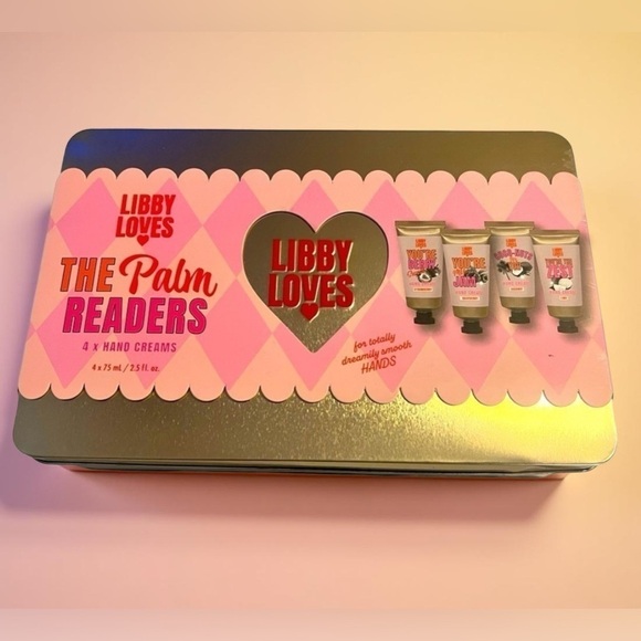 Libby Loves The PALM Reader 4x Luxury Hand Creams Gift Set - Picture 1 of 3